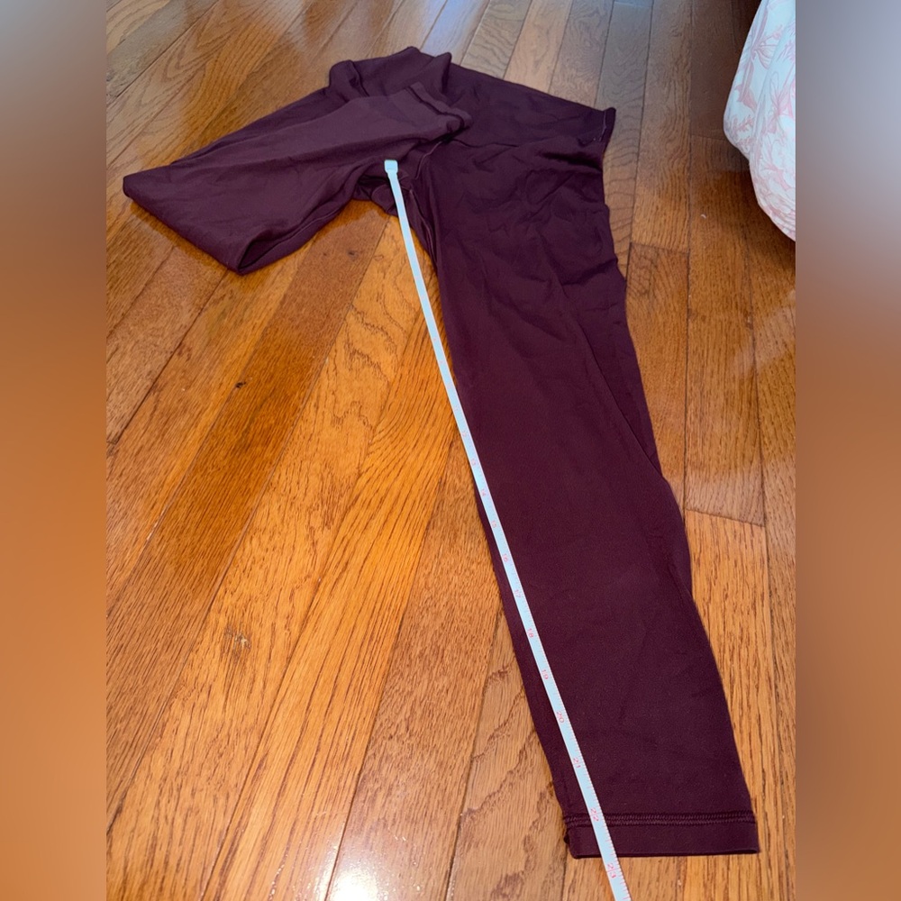 Aerie Maroon Offline 7/8 Leggings - Picture 7 of 7